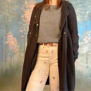 Charlotte Tarantola - cardigan coat, size small